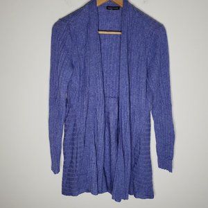 Eileen Fisher Purple Open Cardigan Size S
